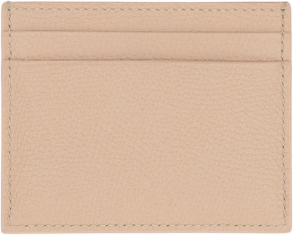 Valentino Garavani Vlogo Signature Leather Card Holder