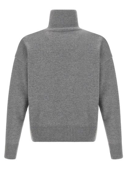 AMI Paris Puff Logo Sweater