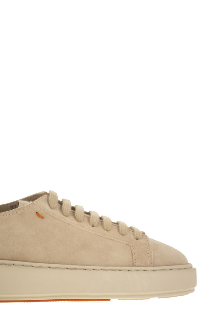 Santoni Suede Sneakers