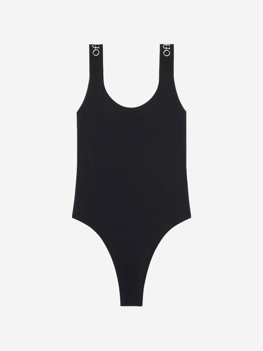 Off-White Logo Polyamide Swimsuit