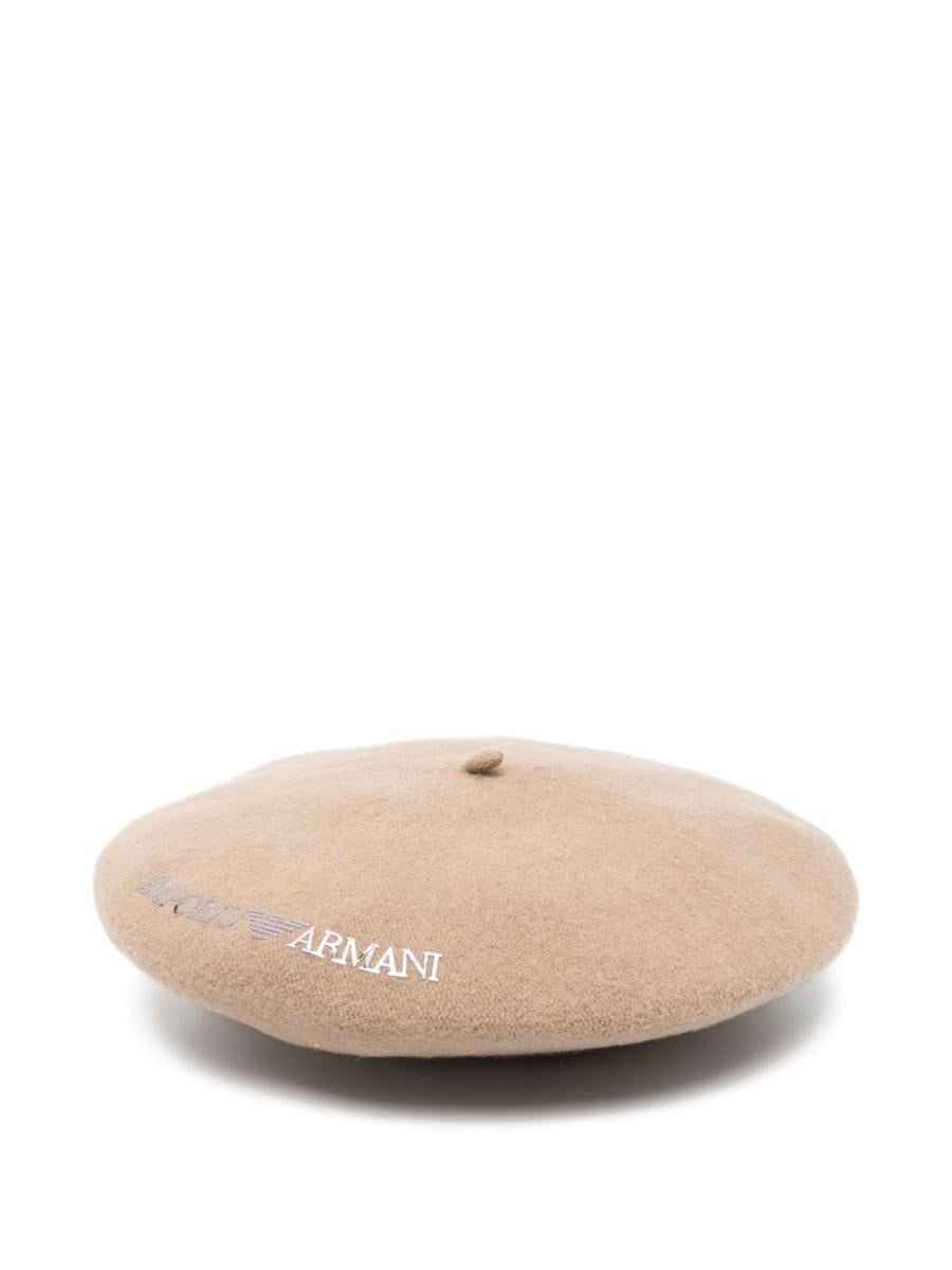 Emporio Armani Wool Basque Hat