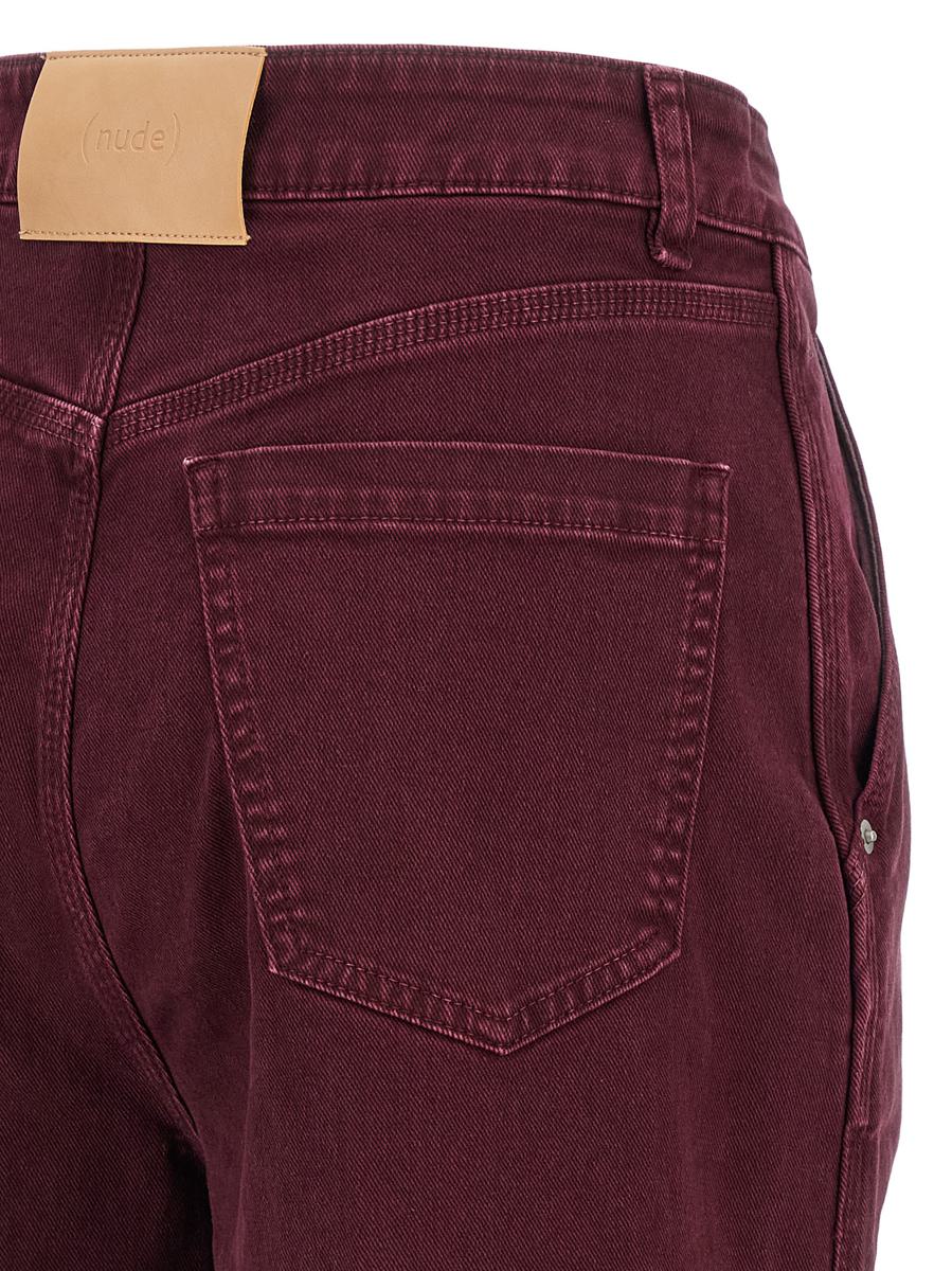 Nude Wide Leg Jeans