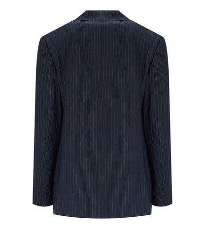 Essentiel Antwerp Ipursuit Navy Blue Oversized Blazer