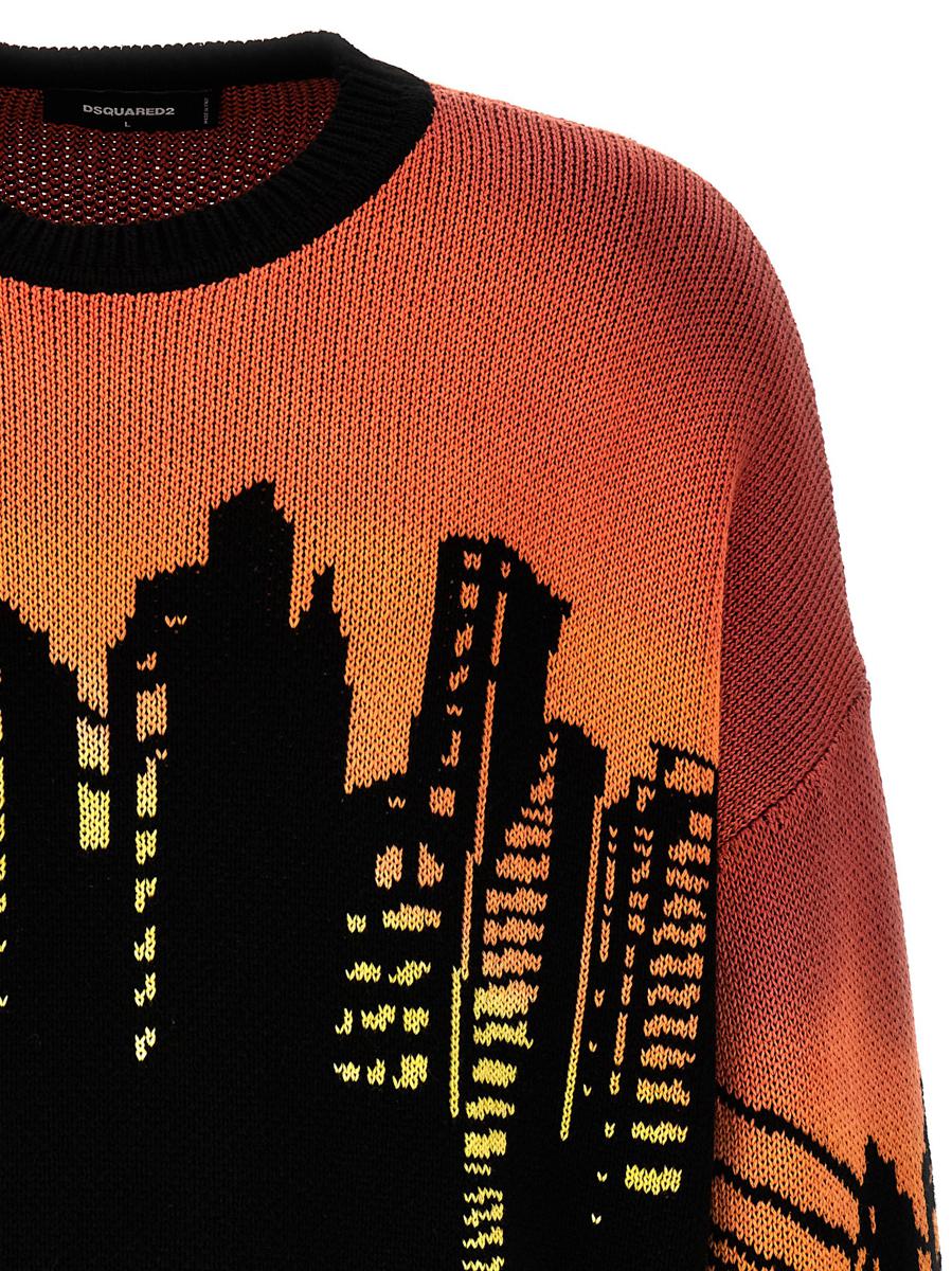 DSQUARED2 Intarsia Sweater