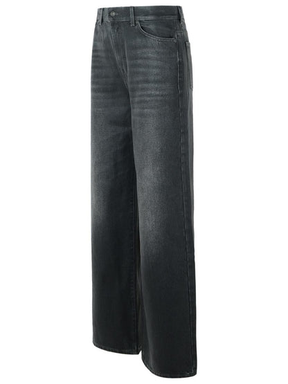 7 For All Mankind 'Liquorice' Black Denim Jeans