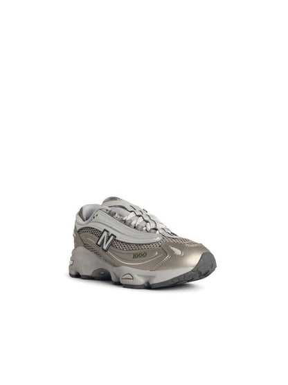 New Balance '1000' Grey Fabric Blend Sneakers