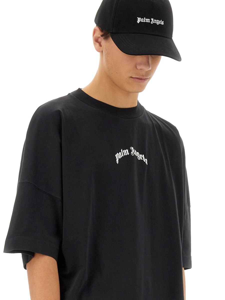 Palm Angels Logo Baseball Cap