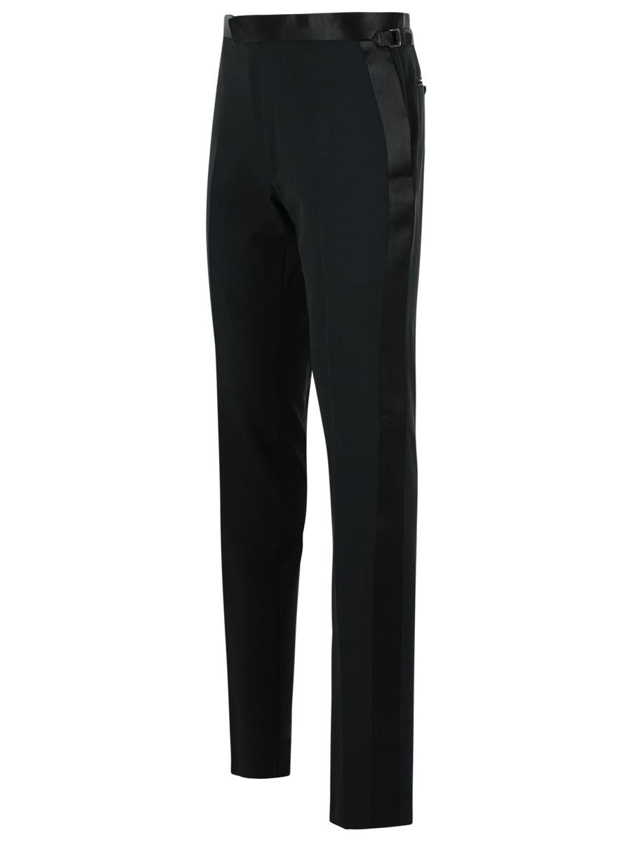 Tom Ford Black Wool Pants