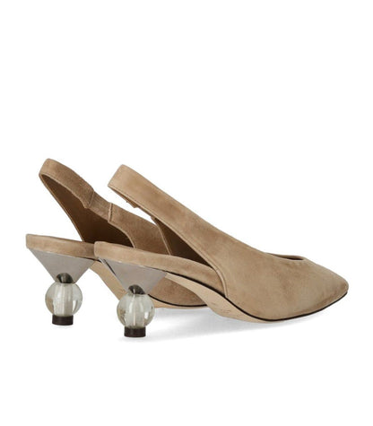 Weekend Max Mara Orma Beige Slingback Pump