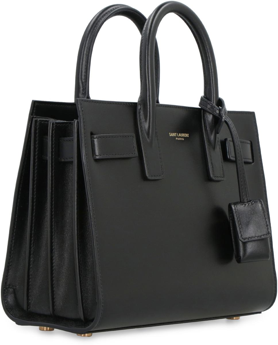 Saint Laurent Sac De Jour Leather Bag