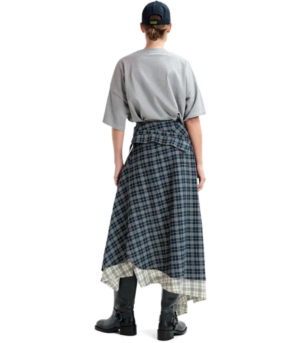 Essentiel Antwerp Ixchel Navy Blue Skirt
