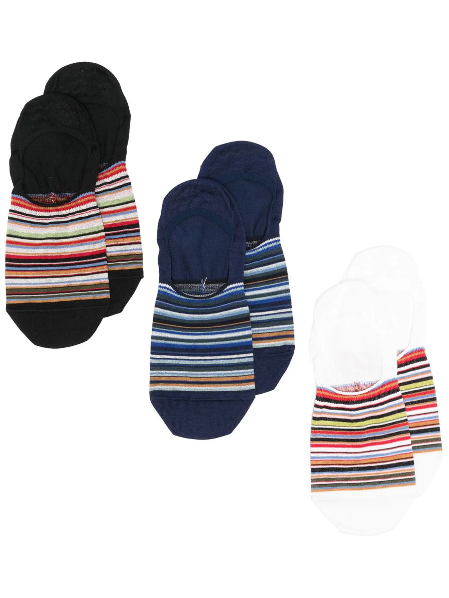 Paul Smith Men Sock 3 Pk Ns Signatr
