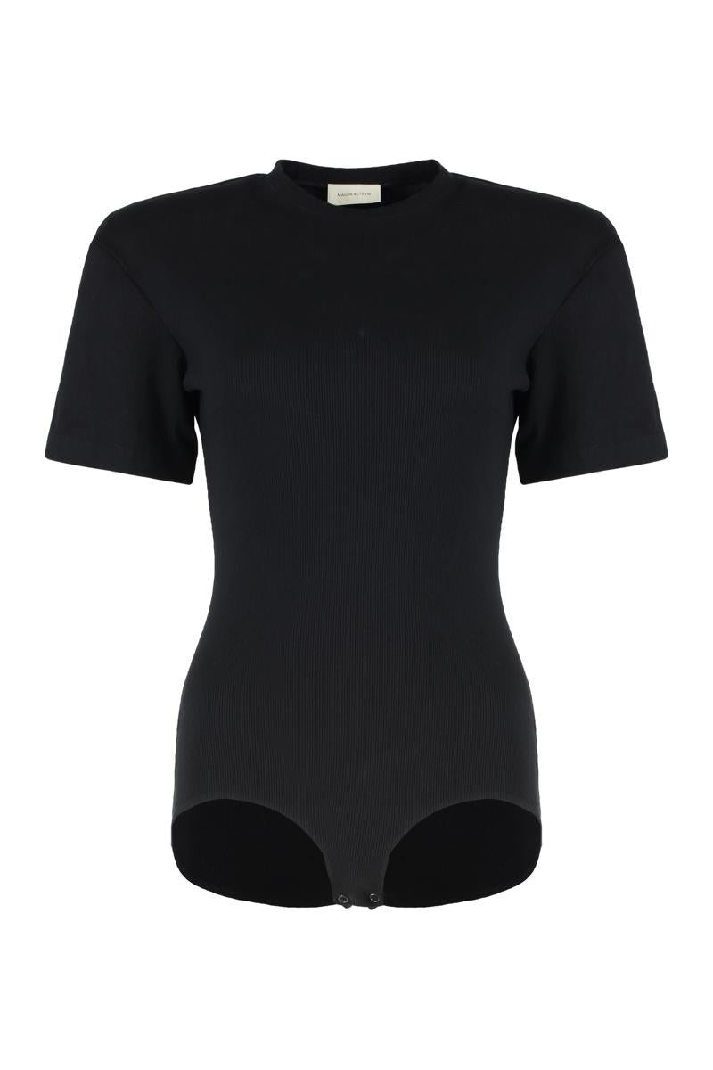 Magda Butrym Stretch Cotton Bodysuit