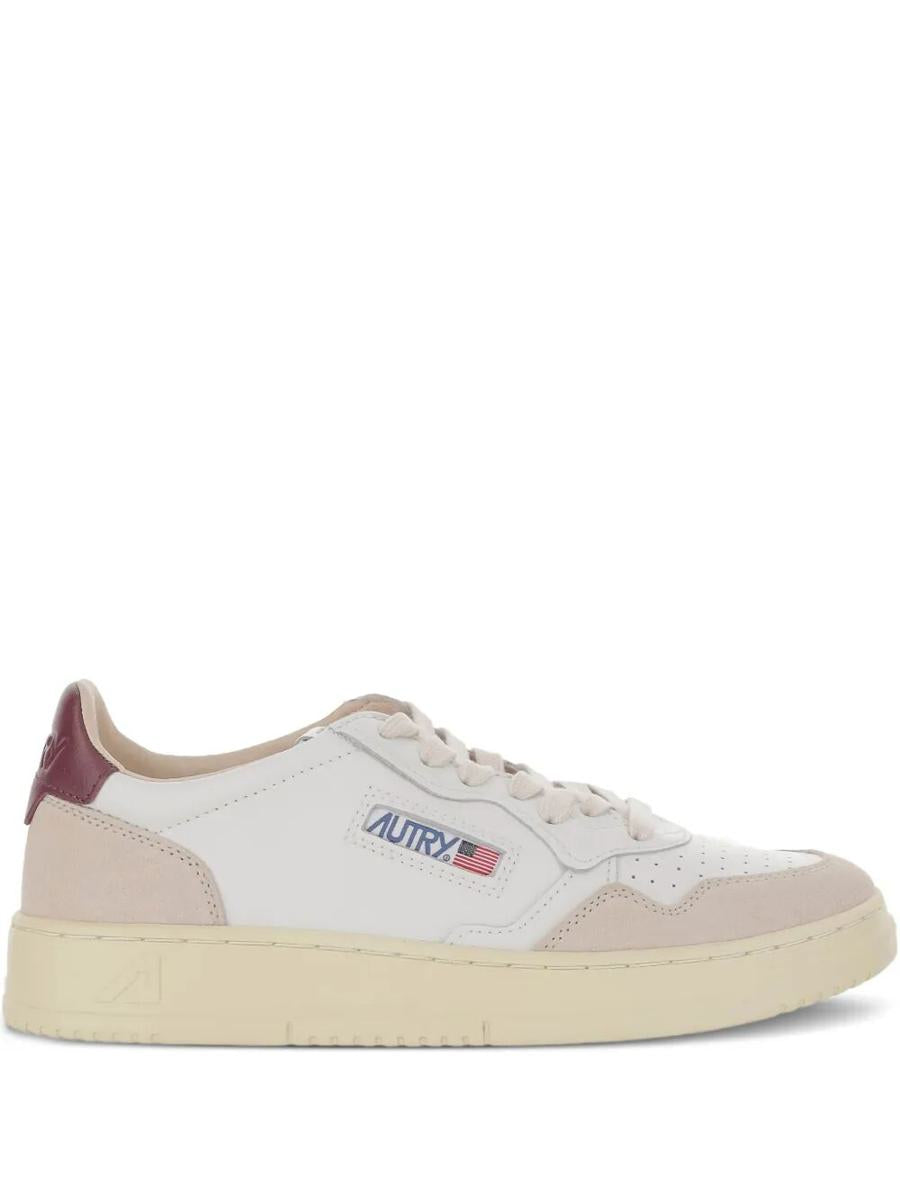 Autry "Medalist Low" Suede Sneakers Shoes