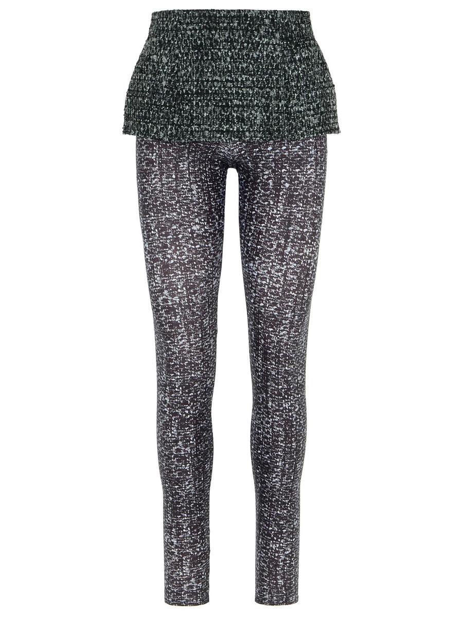 Diesel Two-Tone Polyester Blend Leggings