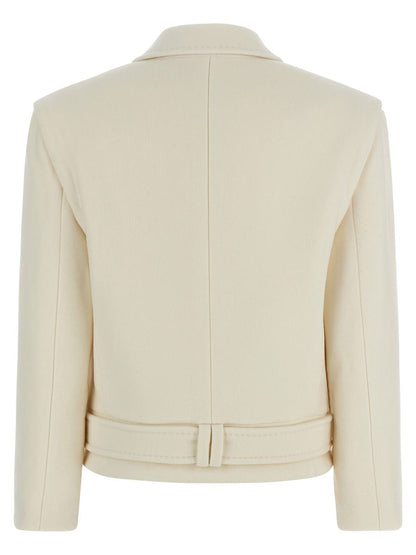 Balmain Double-Breasted Coat