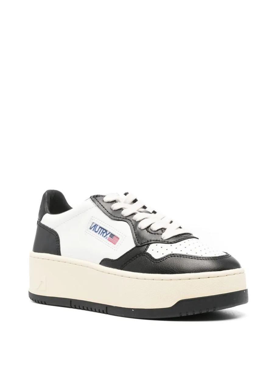 Autry "Platform Low" Leather Sneakers Shoes