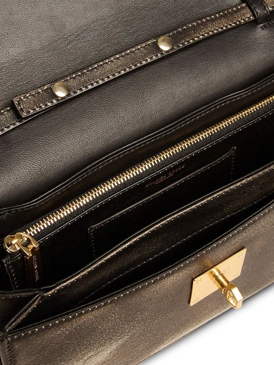 Golden Goose "Joy" Bag Distressed Bull Leather Body Bags