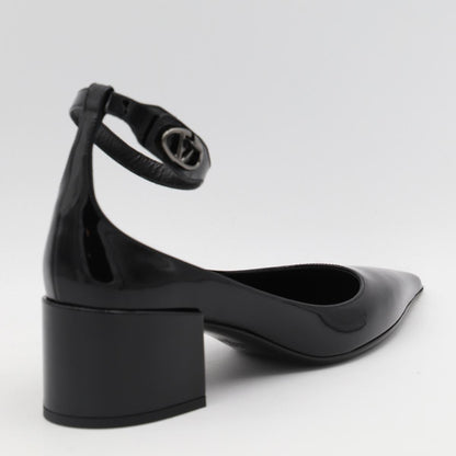 Valentino Garavani Black Leather Pumps