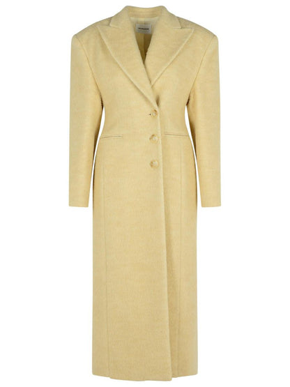 The Andamane Beige Wool Blend I Coat