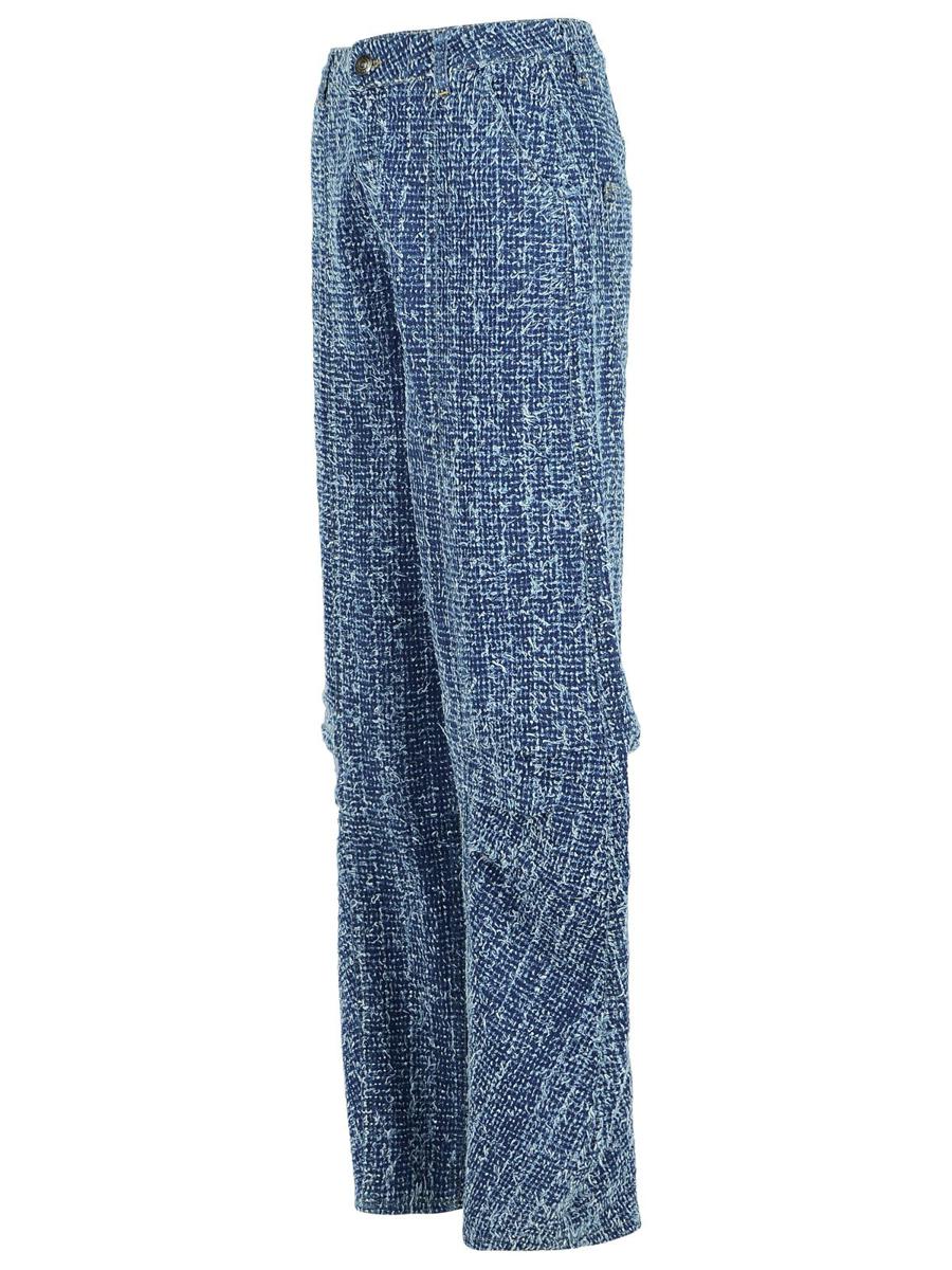 Rotate Birger Christensen Baggy Blue Cotton Jeans