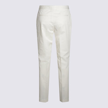 Fabiana Filippi White Cotton Pants
