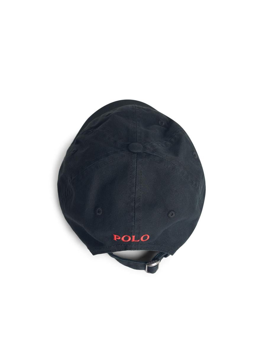 Polo Ralph Lauren Black Cotton Cap