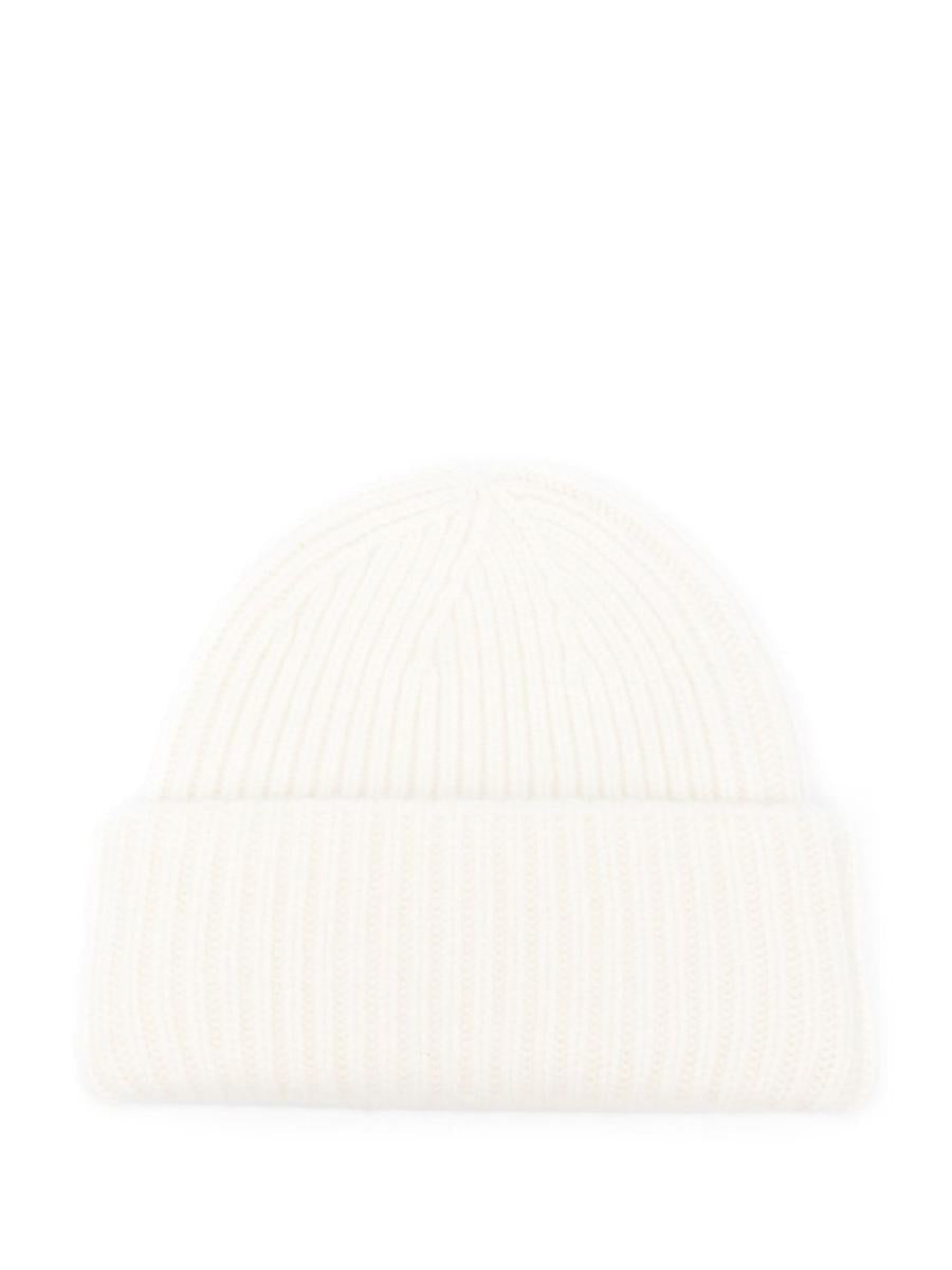 Soft Goat Cashmere Ribbed Beanie