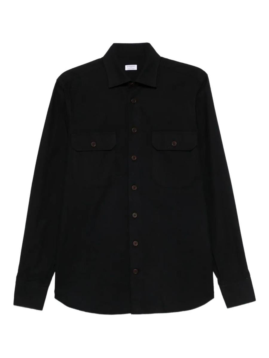 Borriello Napoli Double-Pocket Cotton Shirt Clothing