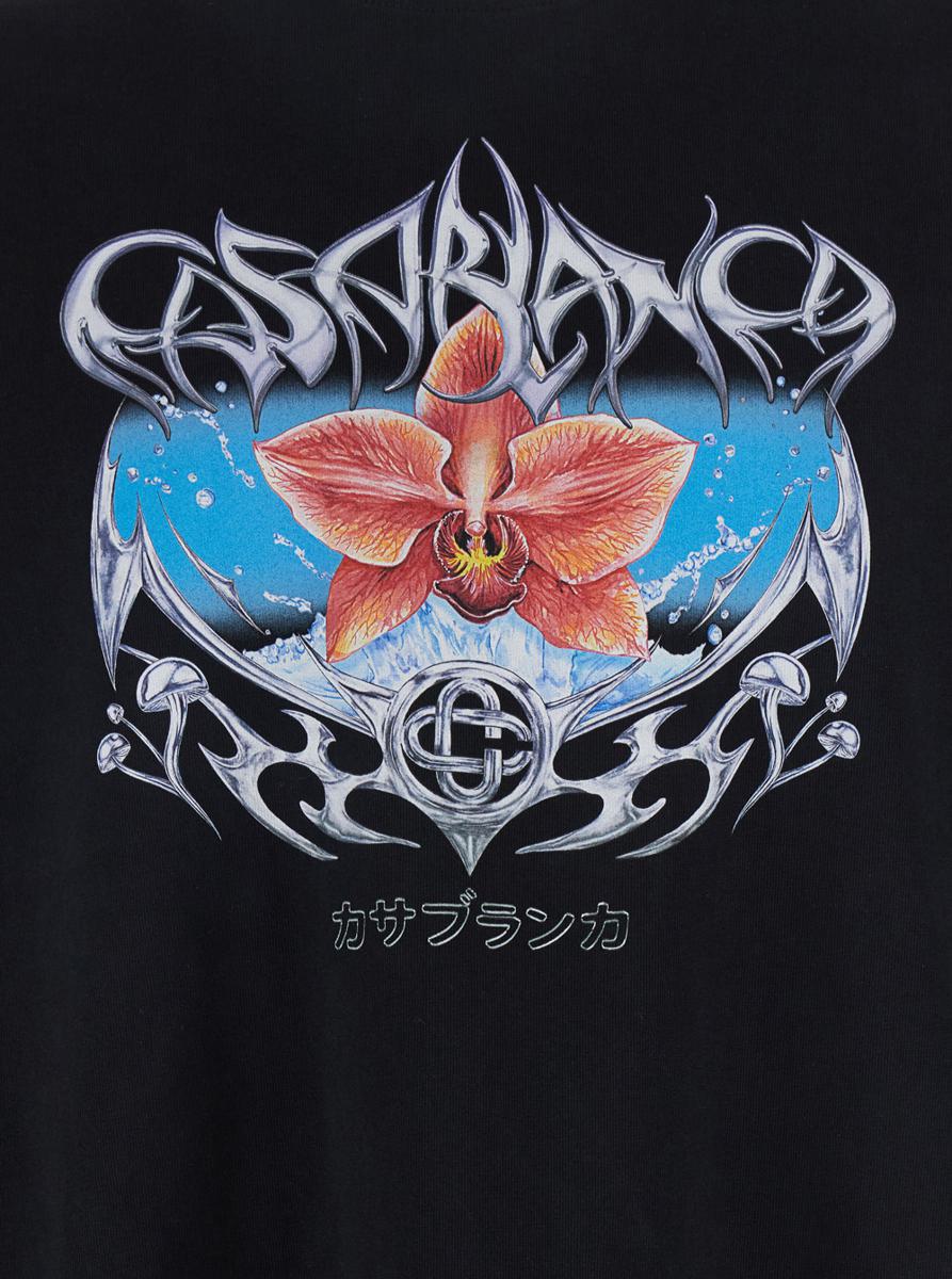 Blades Printed Oversized T-Shirt