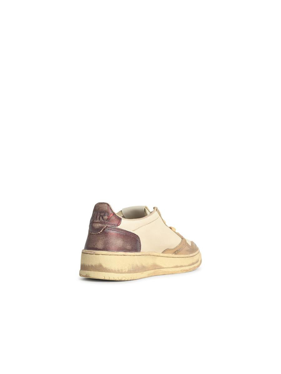 Autry 'Super Vintage' White Leather Sneakers