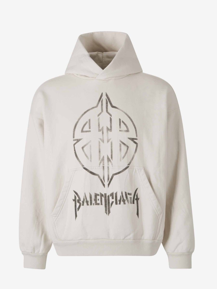 Balenciaga Metal Bb Logo Sweatshirt