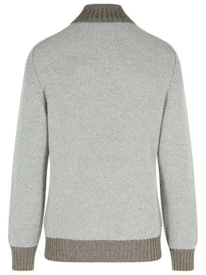 Gran Sasso Brown Cashmere Sweater