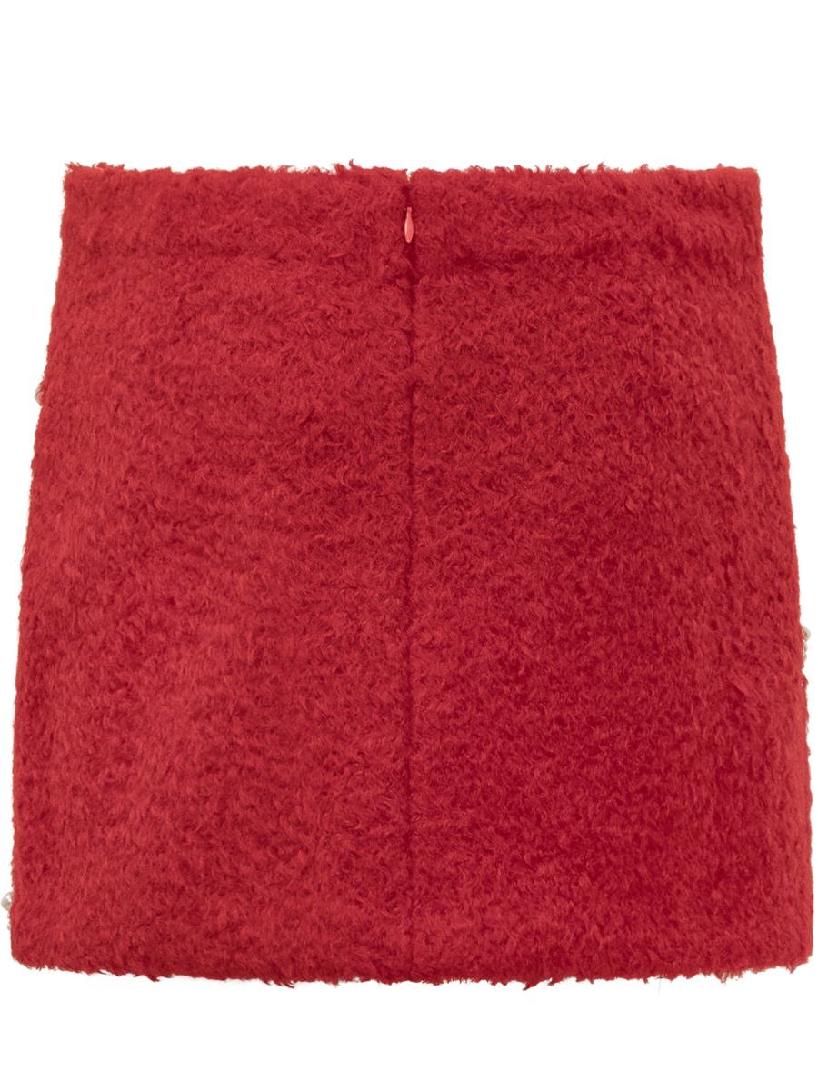 Des_Phemmes Red Des Phemmes Miniskirt