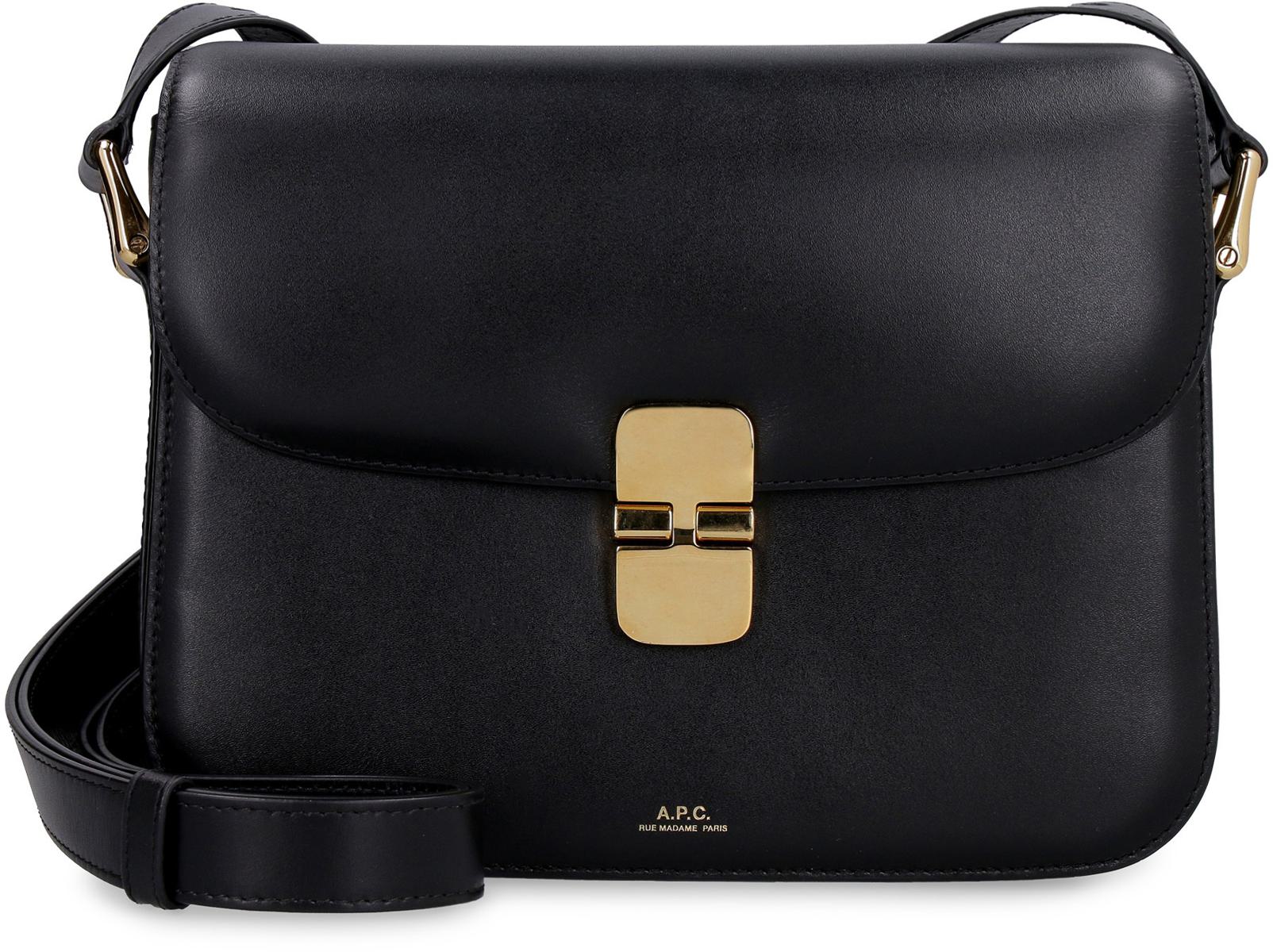 A.P.C. Grace Leather Crossbody Bag