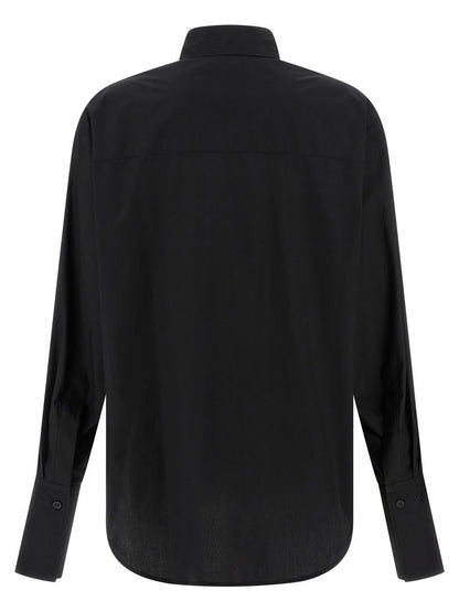 Nude Lavallière Collar Shirt