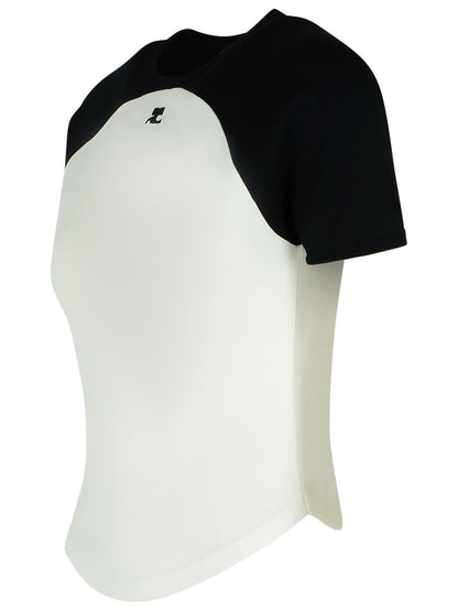 Courrèges White Cotton T-Shirt