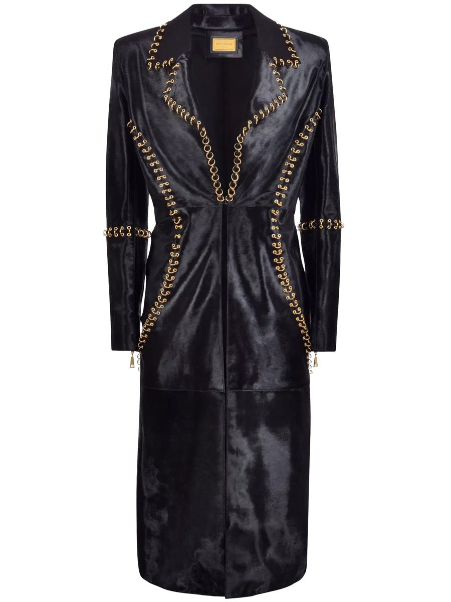 Christina Crawford Cavallino Coat Clothing