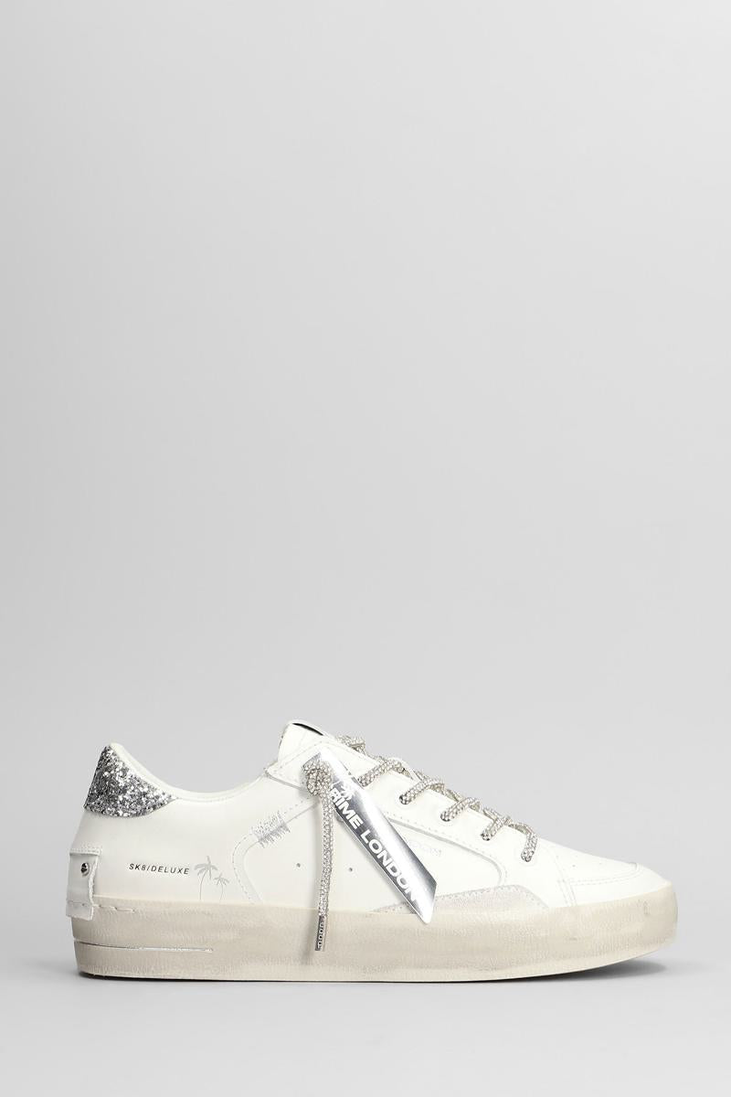 Crime London Sk8 Deluxe Heel Sneakers