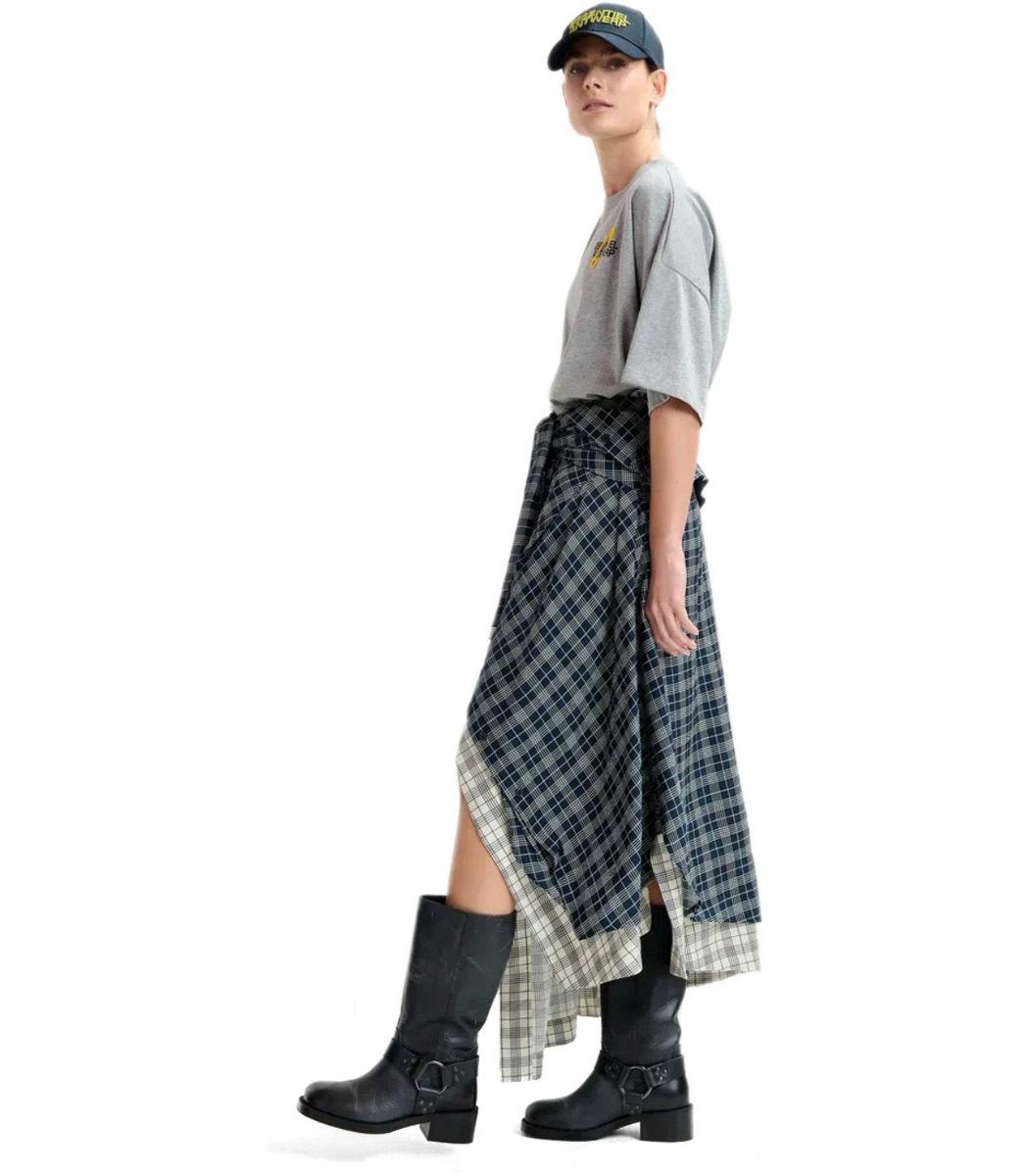 Essentiel Antwerp Ixchel Navy Blue Skirt