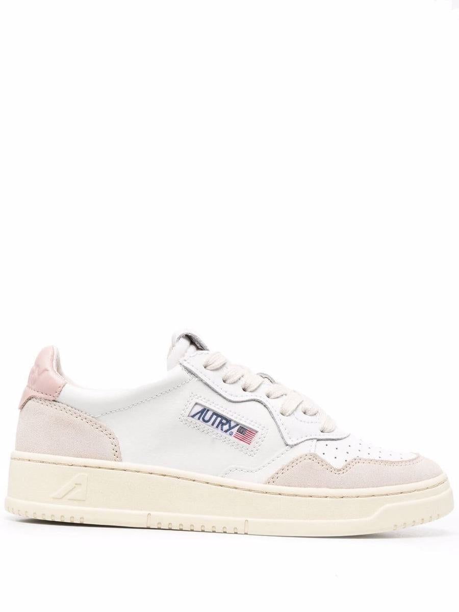 Autry Medalist Low Wom Leat/Suede