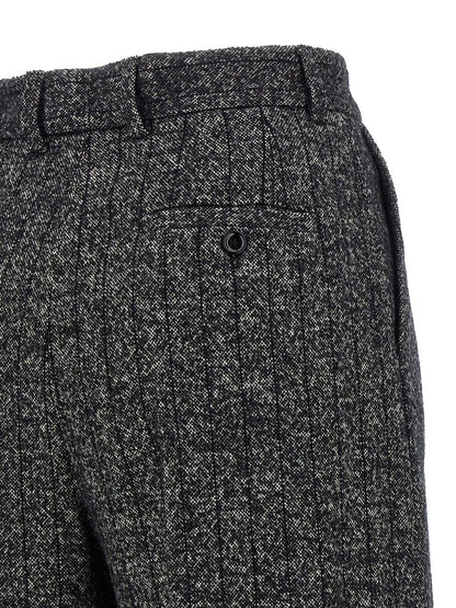 Dolce & Gabbana Striped Wool Pants