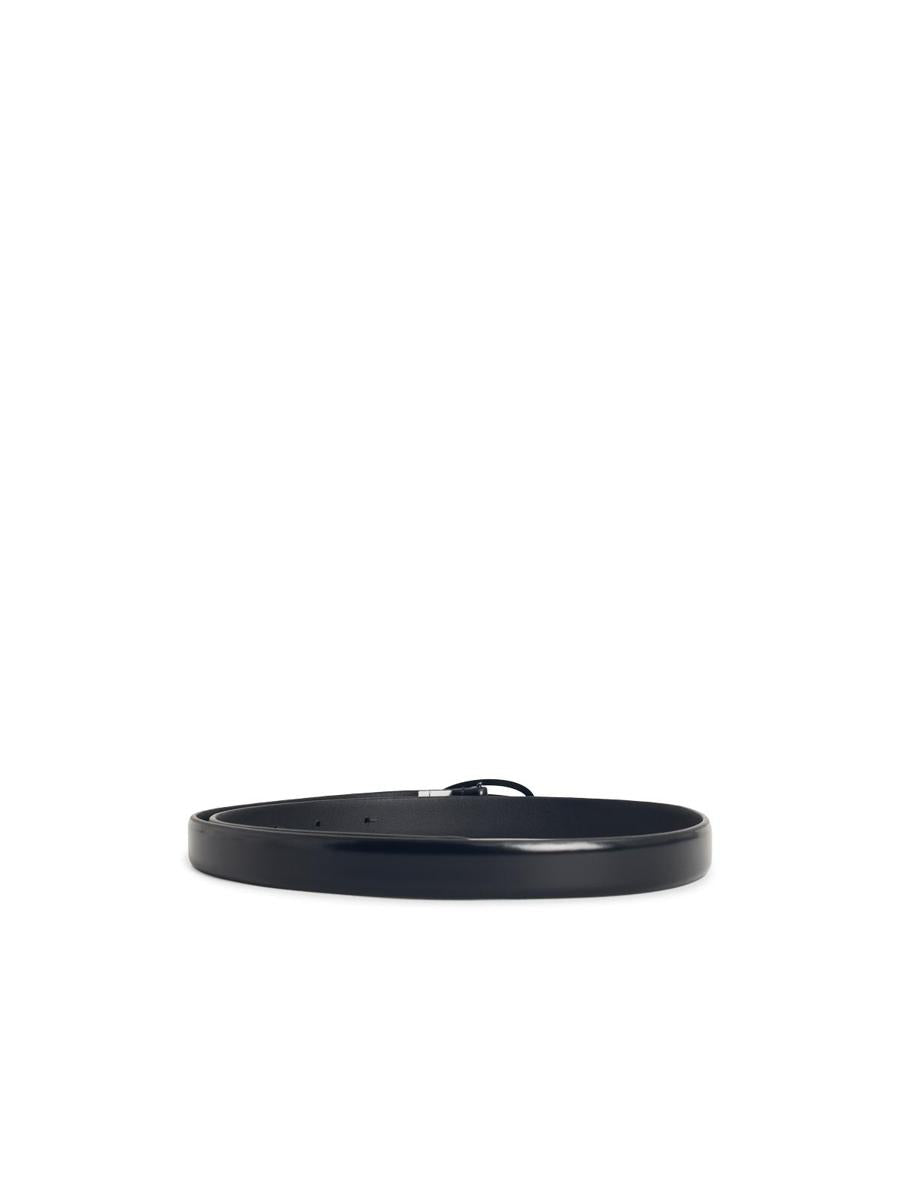 Diesel Low Black Leather Belt