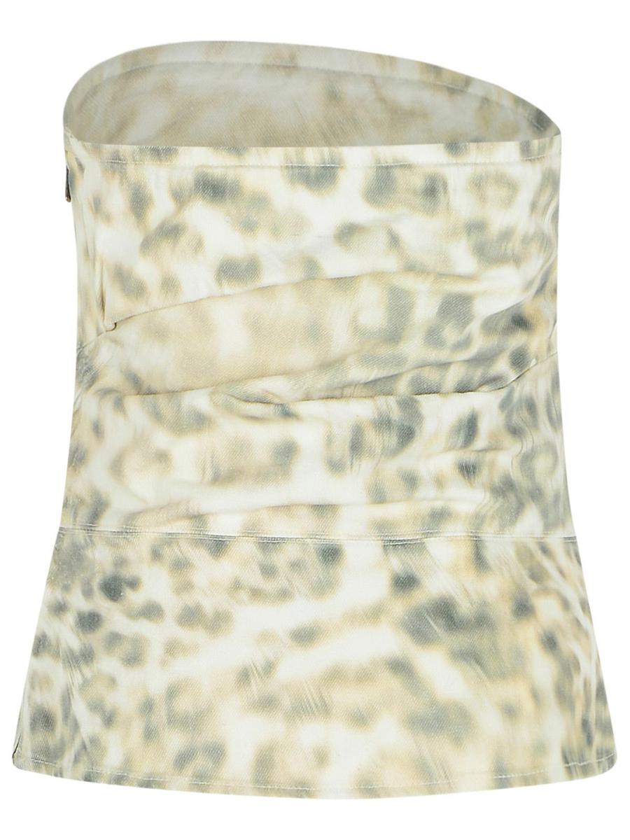 Rotate Birger Christensen 'Leo' Multicolor Cotton Top