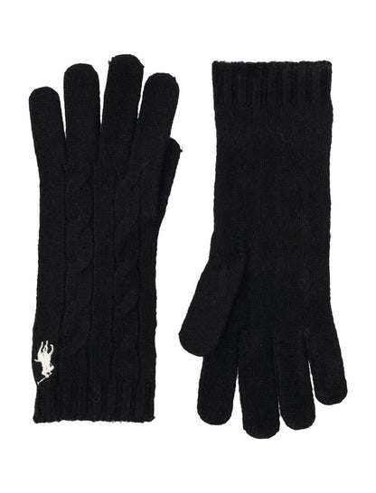Polo Ralph Lauren Cable Wool-Cashmere Gloves