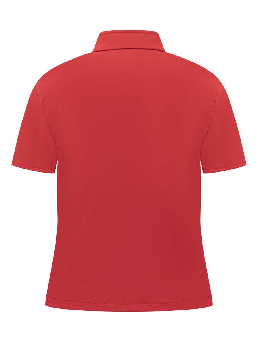 Courrèges Red Courrèges Top With Front Zipper