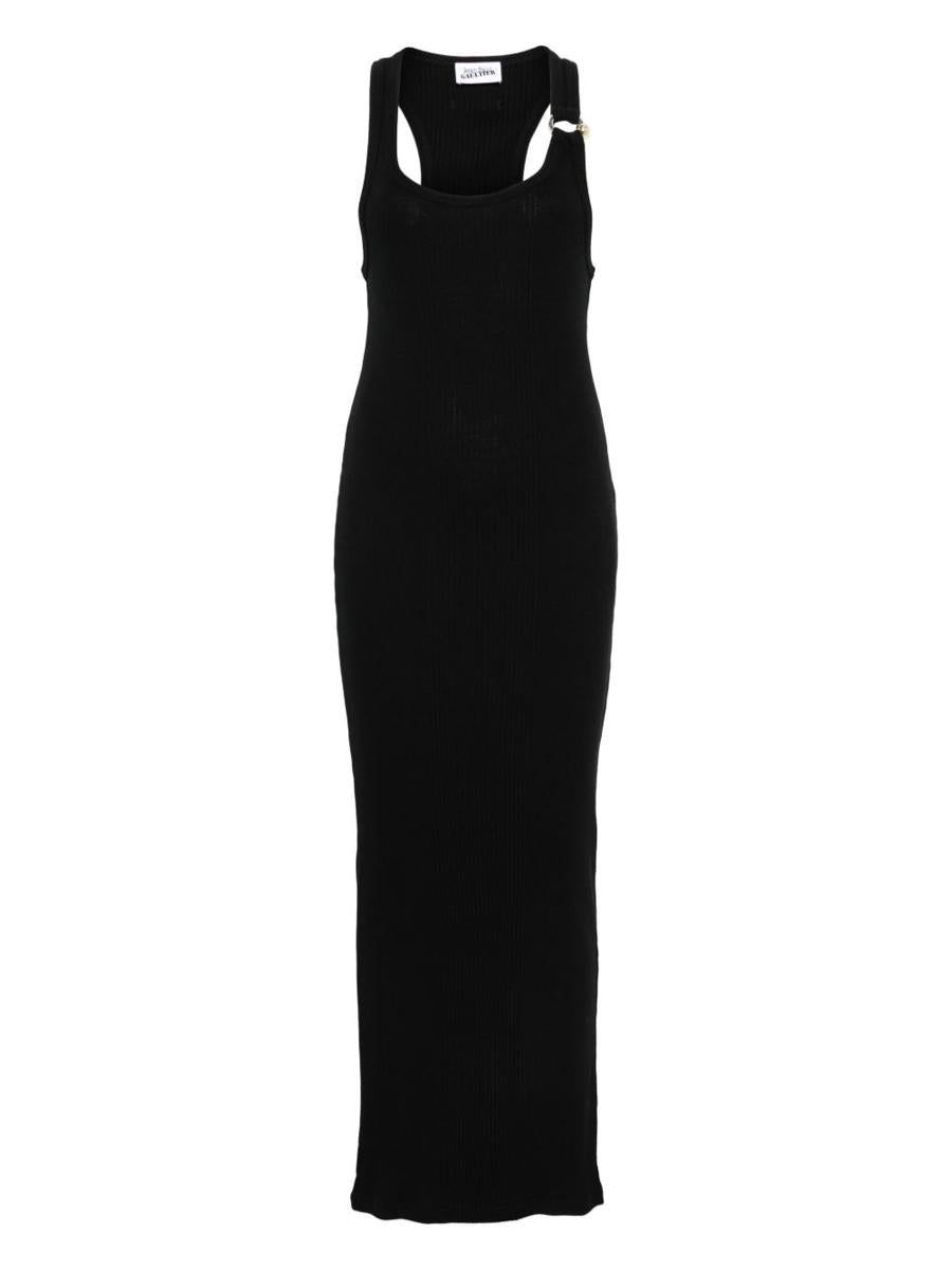 Jean Paul Gaultier The Black Piercing Long Dress