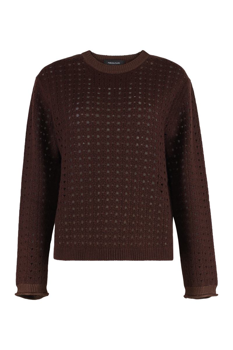 Fabiana Filippi Wool-Blend Crew-Neck Sweater