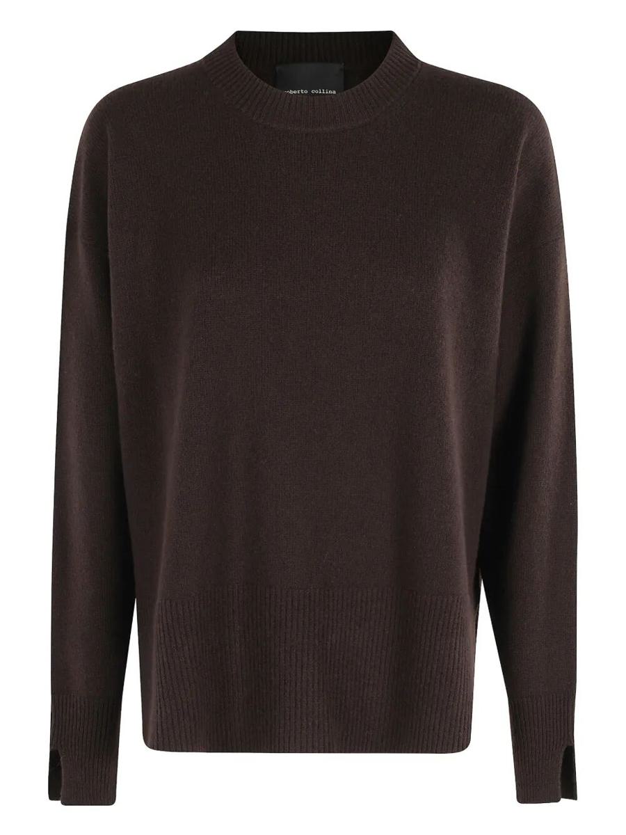 Roberto Collina Wool And Cashmere Crewneck Sweater Clothing