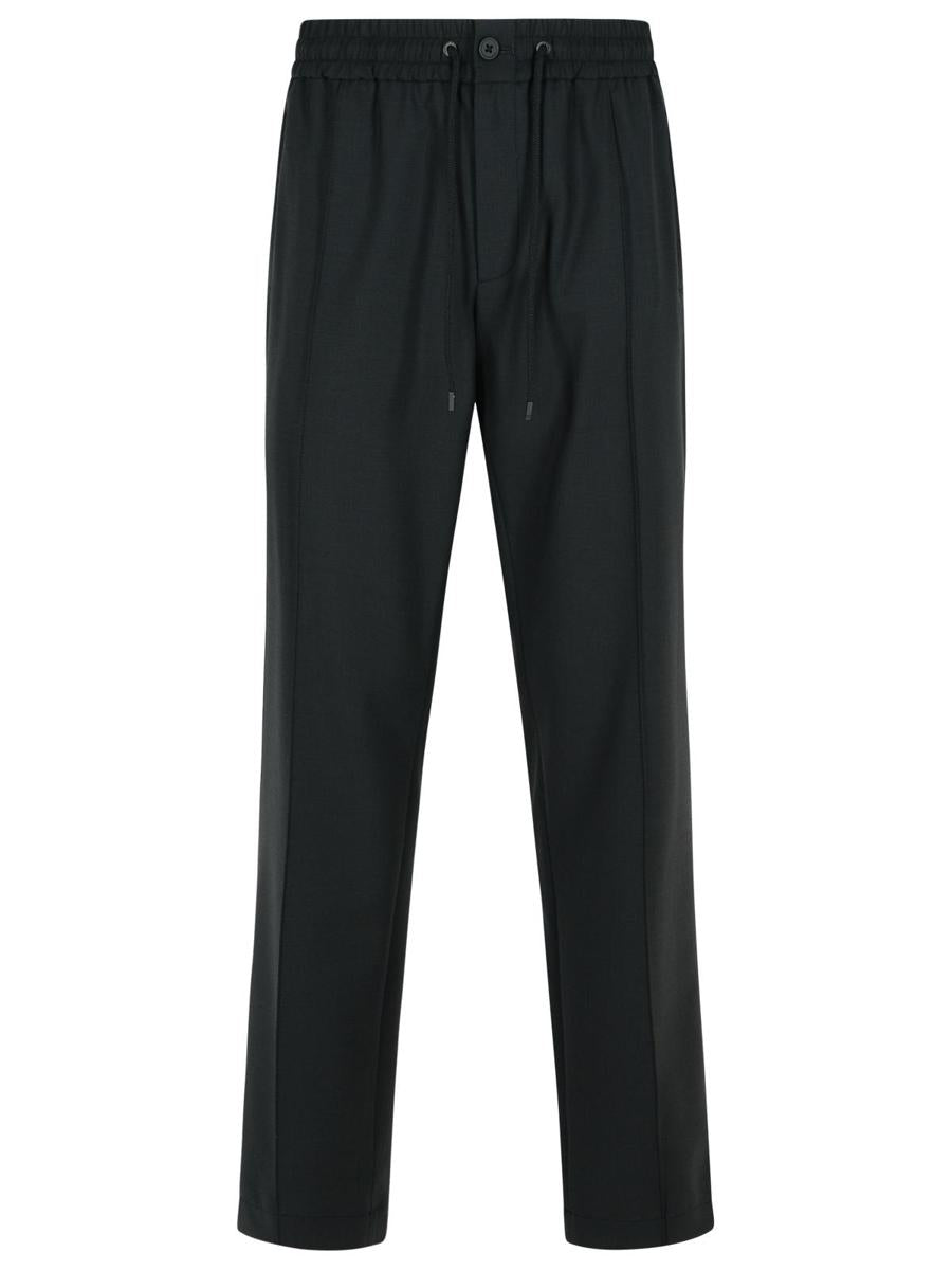 Dolce & Gabbana Black Wool Blend Pants
